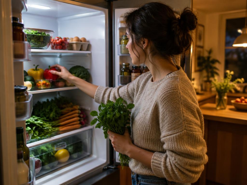 Cook dinner with what's in the fridge